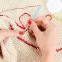 15 Pieces Cross Stitch Set Includes Embroidery Punch Needle Seam Ripper Scissors Threader Thimble Pipe for Cross Stitch Craft Supplies 15 Pieces Cross Stitch Set Includes Embroidery Punch Needle Seam Ripper Scissors Threader Thimble Pipe for Cross Stitch Craft Supplies