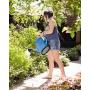 Gardeners Supply Company French Blue Watering Can Holds 3 Gallons