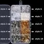 1040pcs Earring Backs, BetyBedy 10 Styles Earring Backings Kit, Metal Plastic Rubber Earring Back Clips Bullet Butterfly Flower Shape 1040pcs Earring Backs, BetyBedy 10 Styles Earring Backings Kit, Metal Plastic Rubber Earring Back Clips Bullet Butterfly Flower Shape