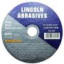 100 Pc 6''x.045''x7/8'' Cut-Off Wheels Lincoln Abrasives Metal & Stainless Steel