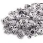 160-210pcs Bali Style Jewelry Making Metal Bead Caps Deluxe New Mix, 100 Gram,Tibetan Silver 160-210pcs Bali Style Jewelry Making Metal Bead Caps Deluxe New Mix, 100 Gram,Tibetan Silver