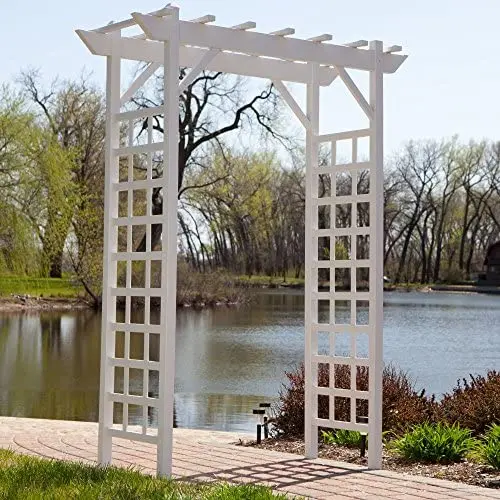 Dura-Trel 11178 Providence Arbor, White Dura-Trel 11178 Providence Arbor, White