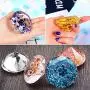 5 Pieces 30ML Crystal Epoxy Resin Glue,60 Decoration with Lamp and Tweezer,13Pcs Transparant Silicone Mold 100 Pieces Rings Metal Accessories For Handcraft Jewelry Earrings Necklace Bracelet 5 Pieces 30ML Crystal Epoxy Resin Glue,60 Decoration with Lamp and Tweezer,13Pcs Transparant Silicone Mold 100 Pieces Rings Metal Accessories For Handcraft Jewelry Earrings Necklace Bracelet