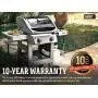 Weber 44010001 Spirit II E-210 2-Burner Liquid Propane Grill, Black Weber 44010001 Spirit II E-210 2-Burner Liquid Propane Grill, Black