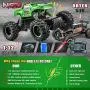 Remote Control Trucks Monster RC Car 1: 12 Scale Off Road Vehicle 2.4Ghz Radio Remote Control Car 4WD High Speed Racing All Terrain Climbing Car Toys Car Gift for Boys