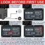 ICECO VL45 Portable Refrigerator with SECOP Compressor, 45Liters Platinum Compact Refrigerator, DC 12/24V, AC 110-240V, 0℉ to 50℉, Home & Car Use (without Insulated Cover) ICECO VL45 Portable Refrigerator with SECOP Compressor, 45Liters Platinum Compact Refrigerator, DC 12/24V, AC 110-240V, 0℉ to 50℉, Home & Car Use (without Insulated Cover)