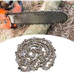 Simlug Easy Install Chain Blade, Convenient Chainsaw Saw Chain, 3/8 058 84DL Metal Material Chainsaw Parts Branches for Logging Forests Bamboo Wood