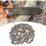 Simlug Easy Install Chain Blade, Convenient Chainsaw Saw Chain, 3/8 058 84DL Metal Material Chainsaw Parts Branches for Logging Forests Bamboo Wood