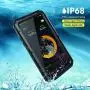 Beasyjoy iPhone X Case iPhone 10 Metal Case Heavy Duty Cover with Screen Full Body Protection Shockproof Dustproof Drop Proof Rugged Durable Military Grade Defender,Black