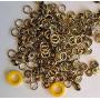 Woodruff Industries 50 Complete Sets Metal Snap (Press Stud) Buttons Rounded Fasteners Sewing Rivet Buttons for Clothing and Leather Snap Closing Fasteners Arts and Crafts Poppers Tool Silver 200 Comp