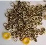 Woodruff Industries 50 Complete Sets Metal Snap (Press Stud) Buttons Rounded Fasteners Sewing Rivet Buttons for Clothing and Leather Snap Closing Fasteners Arts and Crafts Poppers Tool Silver 200 Comp