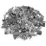CCINEE Wholesale 100 Pieces Assorted Antique Charms Ocean Themed Sliver Pendants for Jewelry Making and Craft Making
