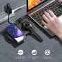 Newdery 2 in 1 Wireless Charger Stand, Wireless Charger for Galaxy Watch3, Active1/2, Galaxy Buds+, Qi Cableless Fast Charging Station for Samsung S21/Note20, iPhone12/12Pro Newdery 2 in 1 Wireless Charger Stand, Wireless Charger for Galaxy Watch3, Active1/2, Galaxy Buds+, Qi Cableless Fast Charging Station for Samsung S21/Note20, iPhone12/12Pro