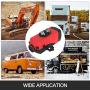 Happybuy 2KW Diesel Heater 12V 2KW Diesel Air Heater Muffler 2KW Diesel Air Heater with Knob Switch for RV Motorhome Trailer Trucks Boats