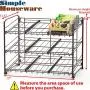 Simple Houseware Stackable Can Rack Organizer, Bronze Simple Houseware Stackable Can Rack Organizer, Bronze