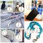 Swivel Snap Hooks, Lucky Goddness 20pcs Metal Heavy Duty Square Eye Clasp Buckle Trigger Clip Multipurpose- Best for Spring Pet Buckle, Key Chain for Linking Dog Leash Collar, Handmade Crafts Project