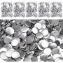 Metal PIN Back Button Parts {500pcs} - Additional Extra Button Maker Badge Making Machine Pieces - 58MM 2 ¼ INCH 2.28 INCH | 500 Metal Badge Button Shell & Pin Back
