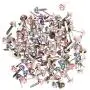Jili Online 200 Pieces Metal Pearl Head Brads Paper Fastener for Scrapbooking Cardmaking Decoration DIY 6mm Jili Online 200 Pieces Metal Pearl Head Brads Paper Fastener for Scrapbooking Cardmaking Decoration DIY 6mm