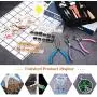Jewelry Making Supplies Kit, Paxcoo Jewelry Making Kit with Jewelry Making Tools, Jewelry Wires and Jewelry Findings for Jewelry Making, Repair and Beading