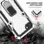 Military Grade for iPhone 8 Case iPhone 7 Case iPhone SE 2020 Metal Rotating Ring with Kickstand Holder Armor Heavy Duty Shockproof Drop Protective Cover for iPhone 8/7/SE 2020 Phone Case (Sliver)