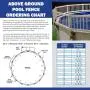 GLI Above Ground Pool Fence Base Kit (8 Section) GLI Above Ground Pool Fence Base Kit (8 Section)