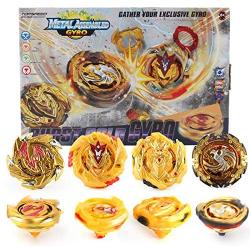 Bey Battle Burst Battle Evolution Metal Fusion Attack Set with 4D Launcher Grip Set