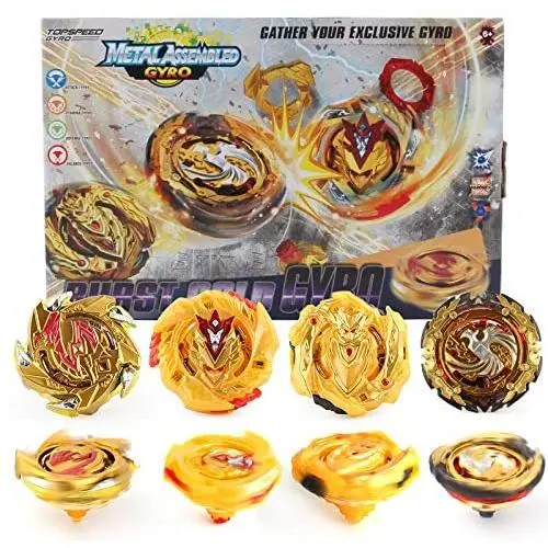 Bey Battle Burst Battle Evolution Metal Fusion Attack Set with 4D Launcher Grip Set Bey Battle Burst Battle Evolution Metal Fusion Attack Set with 4D Launcher Grip Set