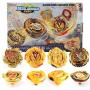 Bey Battle Burst Battle Evolution Metal Fusion Attack Set with 4D Launcher Grip Set