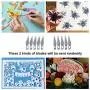 Weeding Tools for Vinyl, JUUMVIR 25 PCS Craft Tools Set Whole Set Vinyl Tools Including Scraper Tool, Scissor, Craft Tweezers, Weeders, Spatula for Weeding Vinyl, Silhouettes, Cameos, Lettering