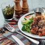 Hiware 12-Piece Good Dinner Forks Cutlery Set, Stainless Steel Dessert Forks - 8 Inches