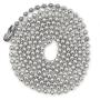 Pistha 20 Pieces Stainless Steel Bead Chain 30 Inches Ball Chain Necklaces