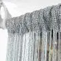 Eyotool 1x2 M Door String Curtain Rare Flat Silver Ribbon Thread Fringe Window Panel Room Divider Cute Strip Tassel for Wedding Coffee House Restaurant Parts, Grey Eyotool 1x2 M Door String Curtain Rare Flat Silver Ribbon Thread Fringe Window Panel Room Divider Cute Strip Tassel for Wedding Coffee House Restaurant Parts, Grey