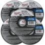 Milwaukee 4-1/2 in. Aluminum Oxide Cutting Cut-Off Wheel 0.045 in. thick x 7/8 in. (Pack of 5).