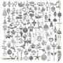 WOCRAFT 100 pcs Wholesale Bulk Lots Animals Tools Charms for Jewelry Making Mixed Smooth Tibetan Silver Metal Charms Pendants DIY for Jewelry Making Necklace Bracelet and Crafting (M356)