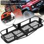 Demeras RC Car Rear Bumper Durable Metal Back Hitch Carrier Compatible with Axial SCX10 90046 AXI03007