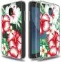 Ayoo:Galaxy J3 2018/ J3 Eclipse 2/J3 Orbit/J3 Achieve/Express Prime 3/J3 Prime 2/Amp Prime 3/J3 Emerge 2018/J3 Star/Express/J3 V 3rd Gen/J3 Aura/Sol 3/J3V Phone Cases for Galaxy J3 2018-YK Flower