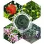 POYEE Garden Netting for Bird Green Net Provide Better Protection for Vegetables and Fruit Trees (13FT X 26FT, 0.4 X 0.4 Inch Mesh)