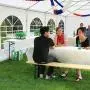 GOJOOASIS 20 x 26 ft Carport Outdoor Metal Commercial Wedding Party Frame Tent w/ Sidewalls 4 Rooms