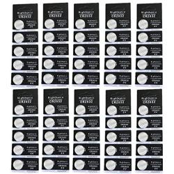 50 pcs Pack - CR2032 Battery 3v Lithium Button Cell Coin 2032 Battery Nightkonic