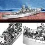 Piececool 3D Metal Model Kits-USS Missouri Battleship, DIY 3D Metal Puzzle for Adults, Great Gift Idea Piececool 3D Metal Model Kits-USS Missouri Battleship, DIY 3D Metal Puzzle for Adults, Great Gift Idea