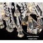 Fushing 20Pcs Crystal Chandelier Prisms Pendants Balls Suncatchers Crystal Garland Beads (30mm, Clear)