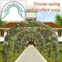 Strong Camel Greenhouse Replacement Frame for 16 X 7 X 7 Larger Hot Garden House, Support Arch Frame Climbing Plants/Flowers/Vegetables (16 X 7 X 7) Strong Camel Greenhouse Replacement Frame for 16 X 7 X 7 Larger Hot Garden House, Support Arch Frame Climbing Plants/Flowers/Vegetables (16 X 7 X 7)