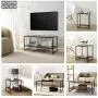 Zinus Modern Studio Collection 20 Inch Deluxe Side / End Table / Coffee Table / Night Stand with Metal Storage Basket / Good Design Award Winner
