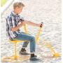Childrensneeds.com Sand Digger, A Heavy Duty Metal Backhoe Toy: Tough Kid (Yellow)