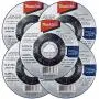 Makita 5 Pack - 4.5'' Cut Off Wheels For Grinders - Flush Cutting For Stainless Steel & Metal - 4-1/2'' x .045 x 7/8-Inch Makita 5 Pack - 4.5'' Cut Off Wheels For Grinders - Flush Cutting For Stainless Steel & Metal - 4-1/2'' x .045 x 7/8-Inch
