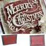Merry Christmas Holly Leaves Metal Die cuts, Christmas Word Background Layering Cutting Dies Cuts for Album Card Making Tools Scrapbooking DIY Decoration Merry Christmas Holly Leaves Metal Die cuts, Christmas Word Background Layering Cutting Dies Cuts for Album Card Making Tools Scrapbooking DIY Decoration