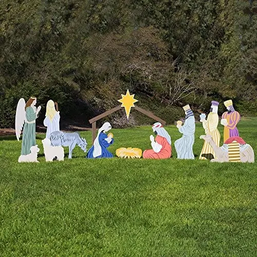 Outdoor Nativity Store Classic Outdoor Nativity Set - Full Yard Scene (Large) Outdoor Nativity Store Classic Outdoor Nativity Set - Full Yard Scene (Large)