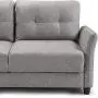 ZINUS Ricardo Loveseat Sofa / Tufted Cushions / Easy, Tool-Free Assembly, Soft Grey ZINUS Ricardo Loveseat Sofa / Tufted Cushions / Easy, Tool-Free Assembly, Soft Grey