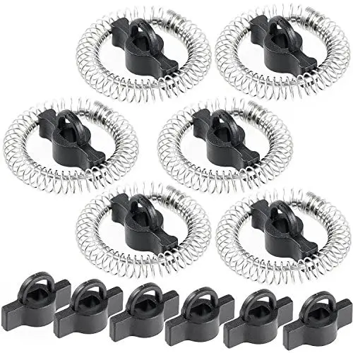 Milk Frother Universal Replacement Parts-Milk Frother Whisks Set of 6 Chuzy Chef Milk Frother Universal Replacement Parts-Milk Frother Whisks Set of 6 Chuzy Chef