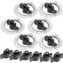 Milk Frother Universal Replacement Parts-Milk Frother Whisks Set of 6 Chuzy Chef Milk Frother Universal Replacement Parts-Milk Frother Whisks Set of 6 Chuzy Chef